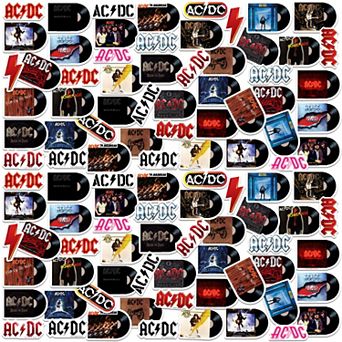 ACDC Albums Sticker Pack