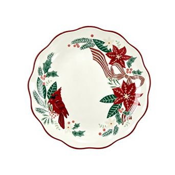 St. Nicholas Square® Heritage Holiday Cardinal Dinner Plate