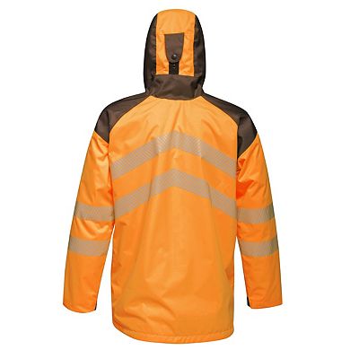 Regatta Professional Mens Hi-Vis Reflective Waterproof Jacket