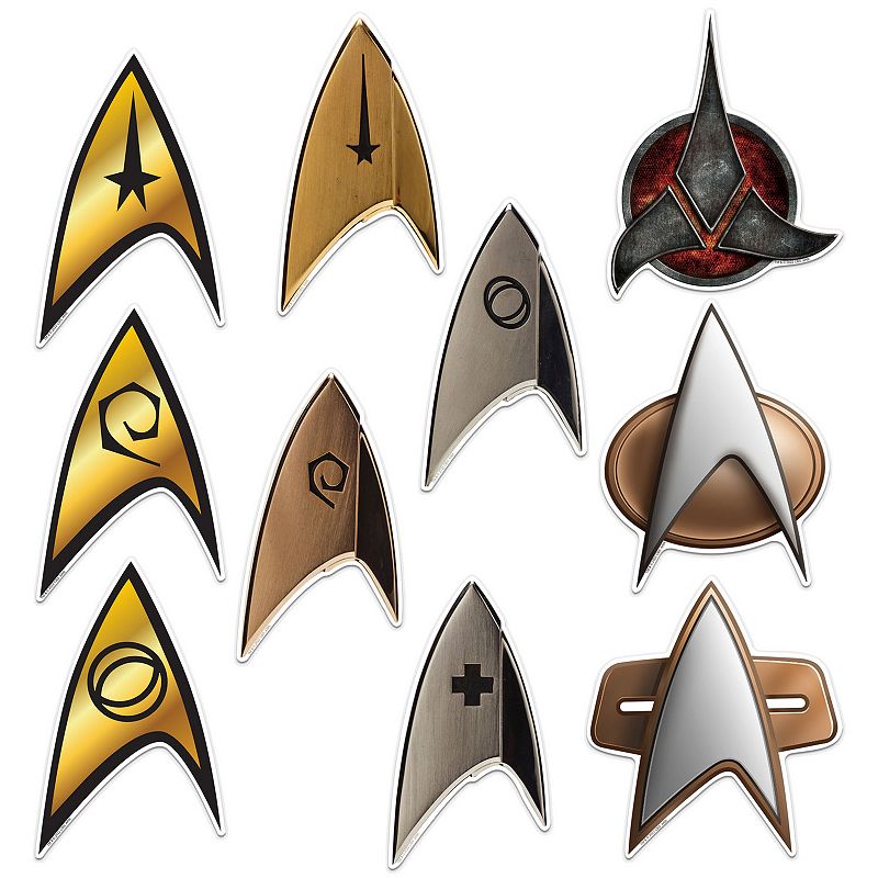 Licensed Character Star Trek Sticker Pack, Multi