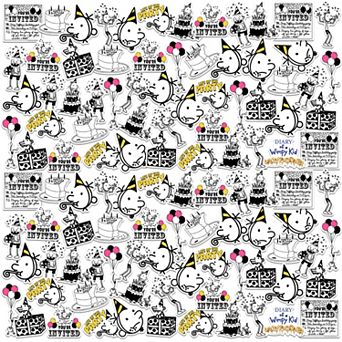 Wimpy Kid Partypooper Sticker Pack