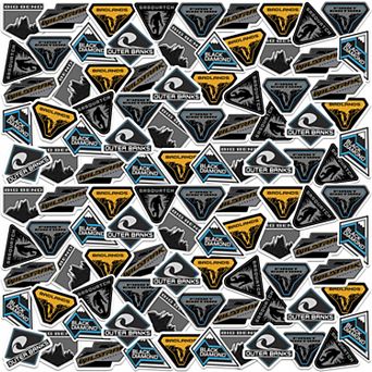 Ford Bronco Badges Sticker Pack