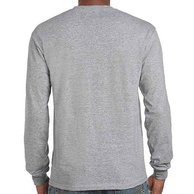 Gildan Unisex Adult Ultra Cotton Plain Long-Sleeved T-Shirt