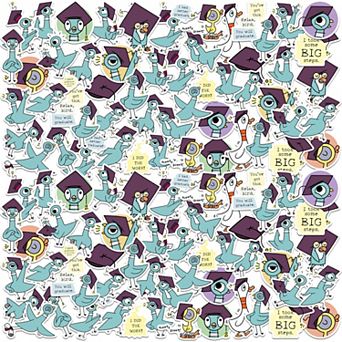 The Pigeon Graduation Sticker Pack