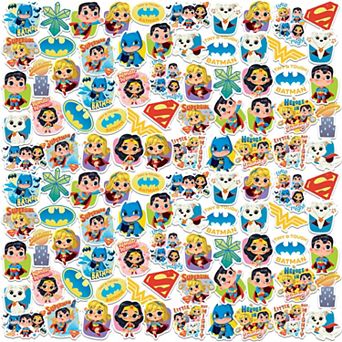 DC Comics Justice League Cuter Cute Sticker Pack