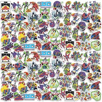 DC Comics Justice League Villain Sticker Pack