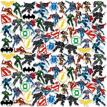 DC Comics Justice League Metal Force Sticker Pack