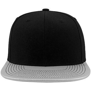 Flexfit Metallic Visor Snapback Cap