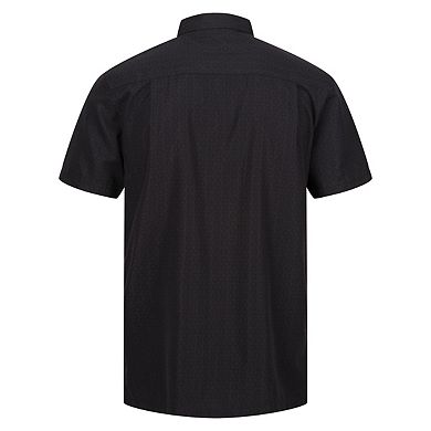 Regatta Mens Mindano VIII Patterned Short-Sleeved Shirt