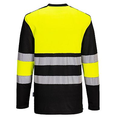 Portwest Mens PW3 Cotton High-Vis T-Shirt