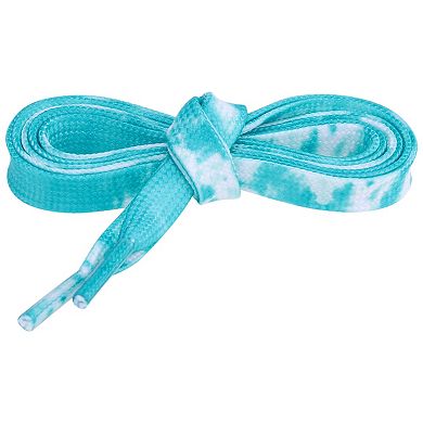 Women's Flat Shoestrings Tie-Dye Shoelaces for Sneakers 1 Pair 55.1"