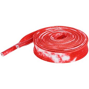 Women's Flat Shoestrings Tie-Dye Shoelaces for Sneakers 1 Pair 55.1"