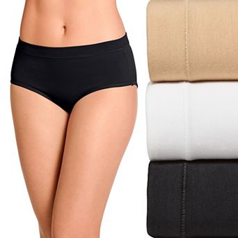 Women's Jockey® Cotton Stretch Hi Cut 3-Pack Panties 6309