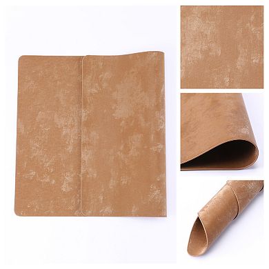 Placemats Set of 4 Waterproof Mats for Kitchen Dining Table Decor Heat Resistant Mat 17.7x11.8 Inch