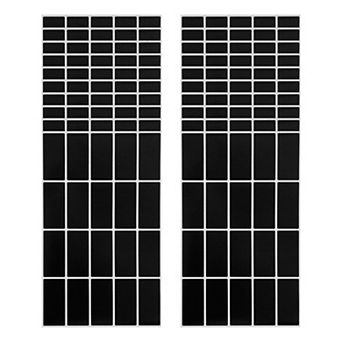 Handwritable Rectangle Gift Stickers 20 pc