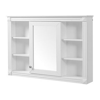 ELEMENT ACE Wall Mounted Bathroom Mirror Cabinet with Adjustable Shelves