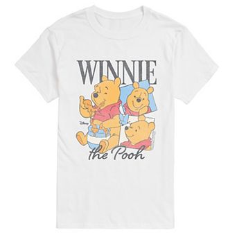 Big & Tall Disney's Winnie The Pooh Bootleg Distressed Graphic Tee