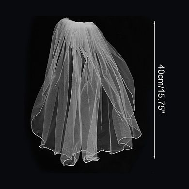 Comb Wedding Veil 1 Pc