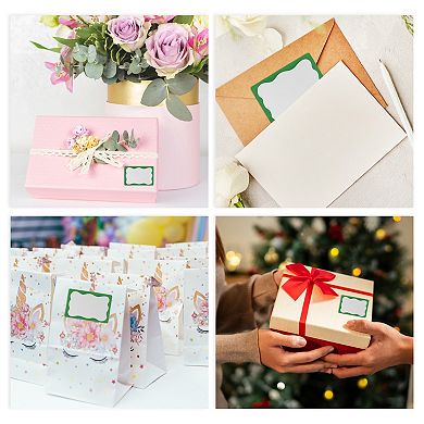 Handwritable Gift Stickers 3"x2" 6 Pcs