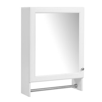 ELEMENT ACE Wall Mounted Medicine Cabinet with Adjustable Shelf and Towel Bar