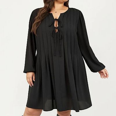 luxury swim dress Double-Strap Tied Swim Dress