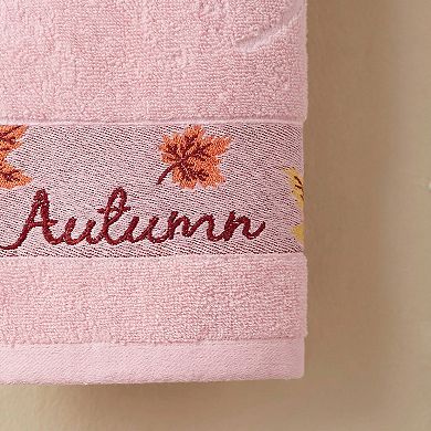 Maple Leaf Jacquard Hand Towel Set, 29" x 13" Soft Absorbent Quick Dry Towels, Towels for Home