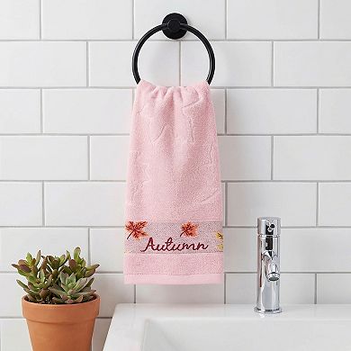 Maple Leaf Jacquard Hand Towel Set, 29" x 13" Soft Absorbent Quick Dry Towels, Towels for Home