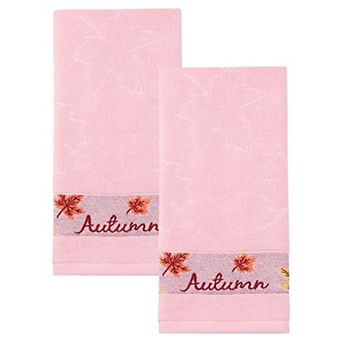 Maple Leaf Jacquard Hand Towel Set, 29" x 13" Soft Absorbent Quick Dry Towels, Towels for Home