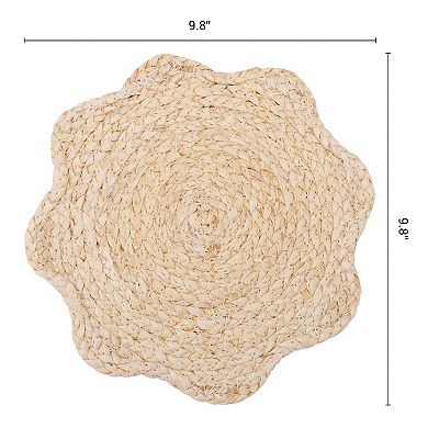 Farmhouse Placemats Set of 4 Flower Placemats for Dining Table Decor