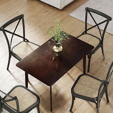Mid-Century Modern 4-Person Dining Table for Small Rooms
