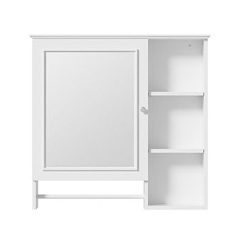 ELEMENT ACE Wall Mounted Bathroom Mirror Storage Cabinet with Adjustable Shelves