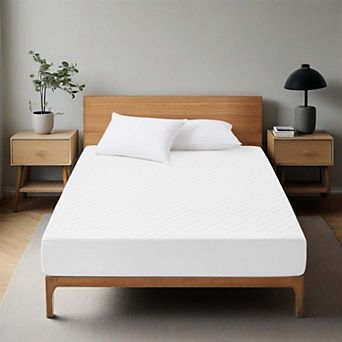 Unikome Waterproof Diamond-Quilted Mattress Protector Deep Pocket, Soft & Breathable