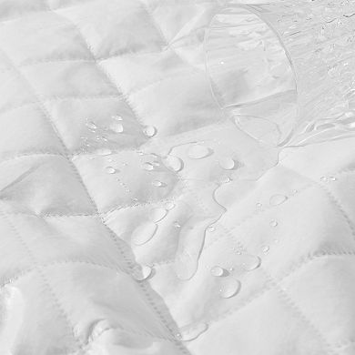 Unikome Waterproof Diamond-Quilted Mattress Protector Deep Pocket, Soft & Breathable