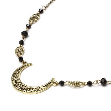 Headpiece Bohemia Moon Head Chain Bronze Tone 1 Pc