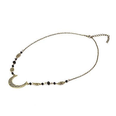 Headpiece Bohemia Moon Head Chain Bronze Tone 1 Pc