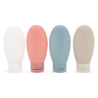 1.97"x4.33" PP Travel Container Set 2.12oz 4 pc