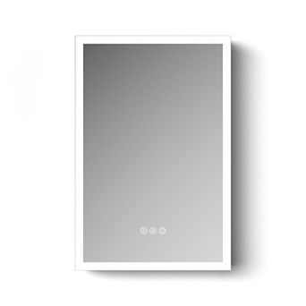 ELEMENT ACE LED Illuminated Anti-Fog Bathroom Mirror Cabinet with Adjustable Storage