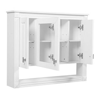 ELEMENT ACE Wall Mounted Mirror Medicine Cabinet with Adjustable Shelves Storage