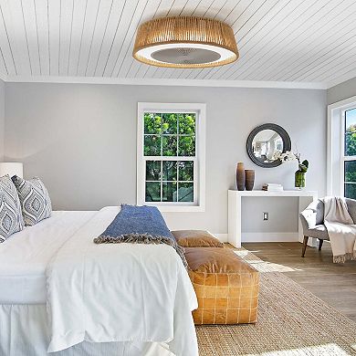 ELEMENT ACE 21 Inch Silent Remote Control Ceiling Fan with Adjustable LED Lighting