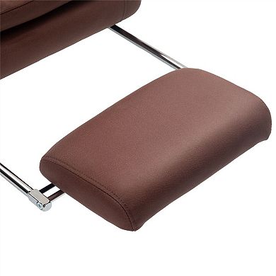 Massage Office Chair with Heat Reclining Swivel Desk Chair