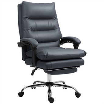 Massage Office Chair with Heat Reclining Swivel Desk Chair