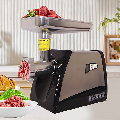 ELEMENT ACE Electric Meat Grinder and Sausage Stuffer with Multiple Plates