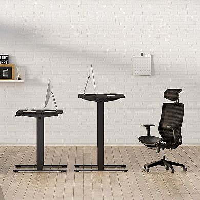 YIORTWO Electric Standing Desk Adjustable Height Sit Stand Desk for Home Office