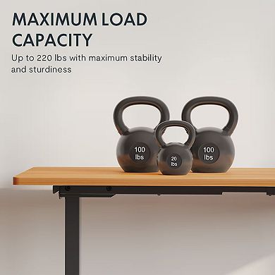 YIORTWO Electric Standing Desk Adjustable Height Sit Stand Desk for Home Office