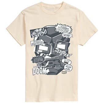 Big & Tall Marvel Doctor Doom Cutout Graphic Tee