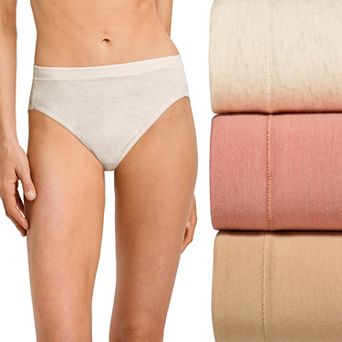 Women's Jockey® Cotton Stretch Hi Cut 3-Pack 6334