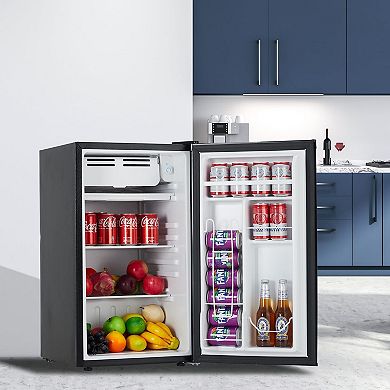 ANIXOL Compact Mini Fridge with Freezer