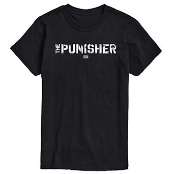 Big & Tall The Punisher Logo Graphic Tee
