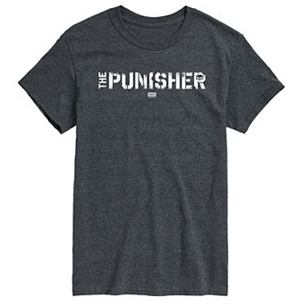Big & Tall The Punisher Logo Graphic Tee