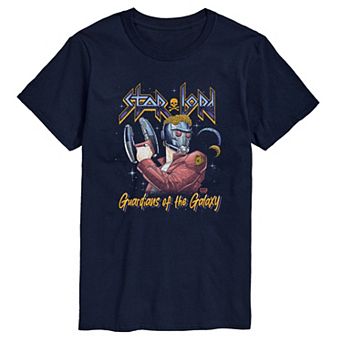 Big & Tall Marvel Guardians Of The Galaxy Star Lord Graphic Tee